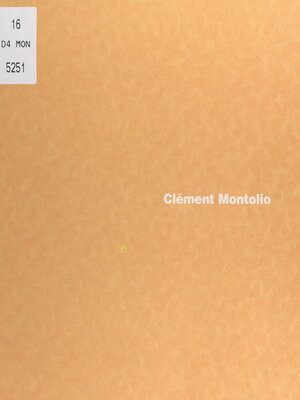 cover image of Clément Montolio
